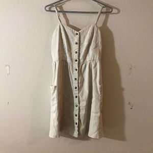 Forever 21 linen blend dress